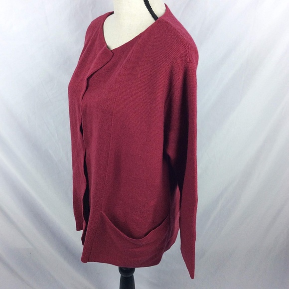 PureJill by J Jill Open Cardigan Sweater Womens Size SP Wool Blend - Picture 5 of 7